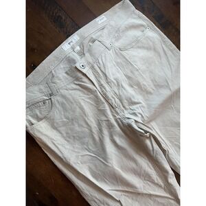 Brax Pants Mens 42x34 Beige Style Cooper Fancy Regular Fit Lightweight Chino